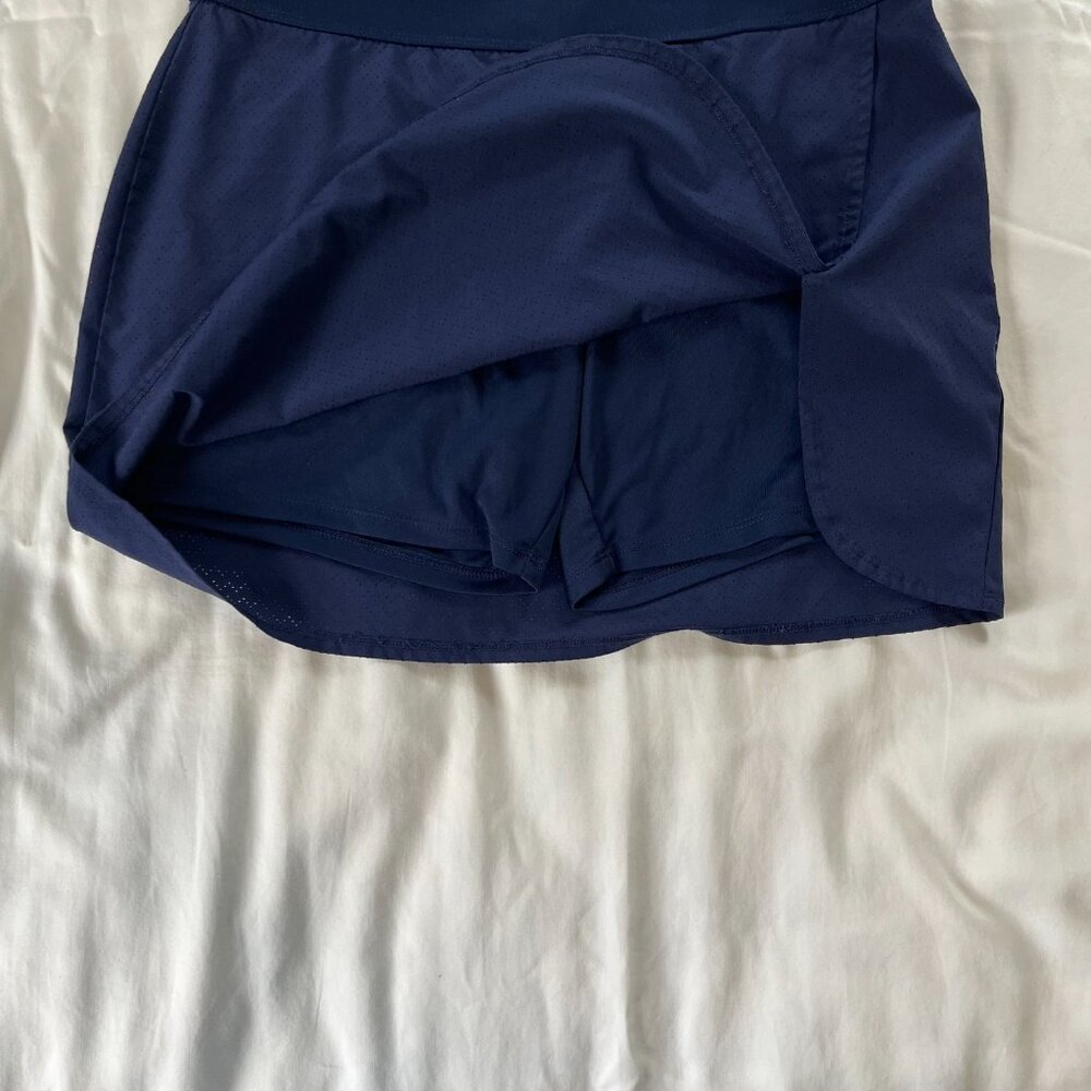 Callaway Navy Blue Built In Shorts Athletic Golf Tennis Skirt | Size S - Picture 3 of 5